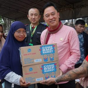 Digelar Cetiya Permata Dihati, Anggota DPRD Fraksi PSI Kevin Wu hadiri kegiatan Baksos