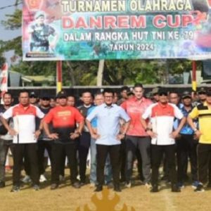 Ketua DPRD Lampung Apresiasi Turnamen Sepakbola Danrem Cup 043/Gatam