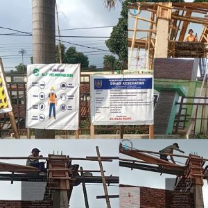 Pekerjaan Pembangunan Puskesmas Bumi Jawa Kabupaten Tegal – Jateng Diduga Kangkangi dan Tidak Indahkan K3