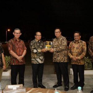 Pj Gubernur Samsudin hadiri Pertemuan Kerjasama KUB antara Bank Lampung dan Bank Jatim