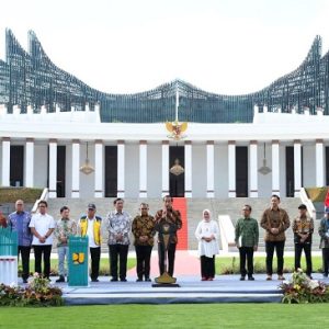 Presiden Jokowi Resmikan Istana Negara di IKN, Karya Anak Bangsa Indonesia