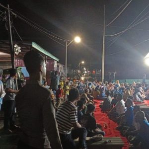 Regu 4 Polres Bontang monitoring dan amankan kampanye Paslon Walikota Bontang