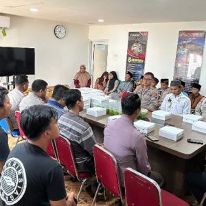 Wujudkan Kondusifitas Jelang Pilkada 2024, Polsek Sandai Gelar Doa Bersama