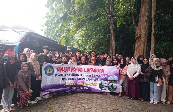 Berakhir Damai, Agen Travel Berangkatkan Mahasiswa Prodi Bahasa Lampung KKL ke Bali