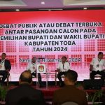 Debat Publik Pilbub Toba Berjalan Lancar, Pjs Bupati Toba Apresiasi KPUD dan Ketiga Paslon