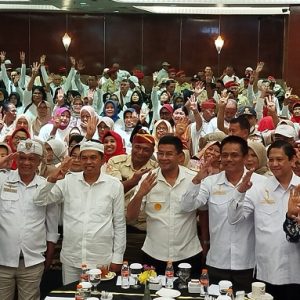 Dua Jendral Tim Pemenangan Rancage Dermawan, Dampingi Dedi – Erwan Silaturahmi Dengan Keluarga Besar TNI POLRI se-Jabar