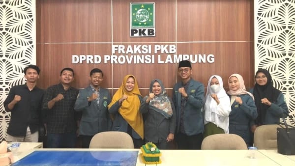 Fraksi PKB DPRD Lampung Terima Audensi PC IPNU IPPNU Kota Balam