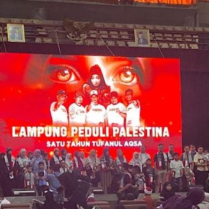 Gelar Konser Amal Palestina, Pj. Gubernur Lampung Infak 10 Juta