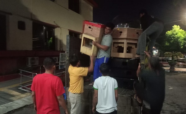 Gerebek Sebuah Gudang, Polda Sumut Amankan Puluhan Jenis Mesin Judi