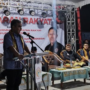 Hadiri Pagelaran Rakyat, Ahmad Muzani Titip Pesan Untuk Calon Pemimpin Lampung dan Paslon Nanda – Anton