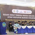 Hadiri Wisuda STISIP Widyapuri, Sekda Minta Ingat Kualifikasi, Kompetensi, Perilaku dan Doa Orangtua