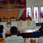KPU Toba sosialisasi dan press release pasca tahapan pilkada