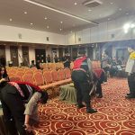 Pastikan Keamanan Area Debat Paslon, Polres Bontang Lakukan Sterilisasi