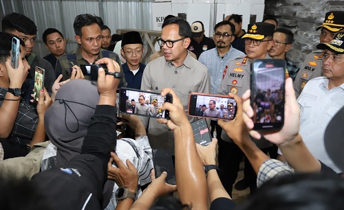 Pastikan Kesiapan Pilkada 2024, Wamendagri Bima Tinjau Logistik di Kota Bandar Lampung