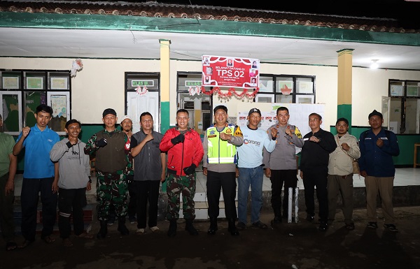 Pastikan situasi aman kondusif, Jajaran TNIPolri Sukabumi gelar patroli Tiga Pilar