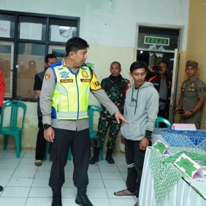 Pastikan situasi aman kondusif, Jajaran TNI/Polri Sukabumi gelar patroli Tiga Pilar