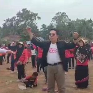 Pembangunan Berkelanjutan, Warga Adirejo Jabung Lamtim Kompak Coblos 02