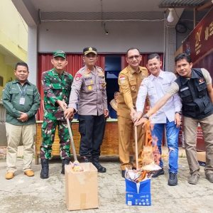Pemusnahan Surat Suara Rusak Pilkada Aceh Selatan Dilaksanakan Secara Simbolis