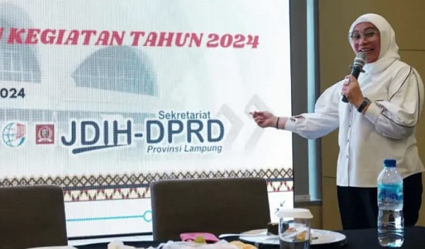 Peningkatan Inovasi, Kepala Pusat JDIHN Apresiasi Peluncuran JDIH Sekretariat DPRD Lampung