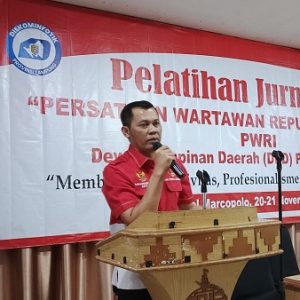 Penutupan Pelatihan Jurnalistik, Ketua PWRI Lampung Darmawan SH.,MH : Targetnya UKW Tahun 2025