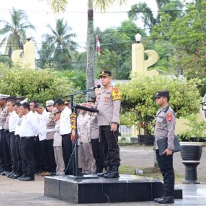 Pimpin Apel Pagi, Kapolres Ketapang : Niat Ikhlas Modal Utama Dalam Bertugas