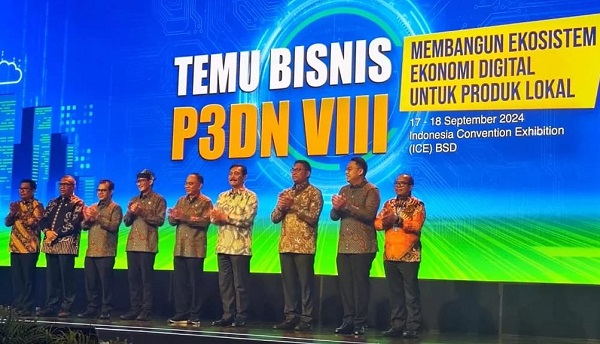 Pj. Gubernur Lampung Hadiri Temu Bisnis Aksi Afirmasi Peningkatan Penggunaan Produk Dalam Negeri (P3DN)