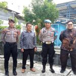 Polres Bontang Amankan Kampanye Door to Door Paslon Walikota di RS Amalia