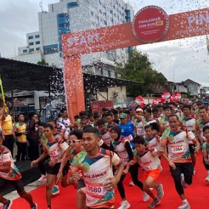Polresta Balikpapan Amankan Gelar Fun Run 5K Peringatan Hari Pahlawan dan Deklarasi Pilkada Damai 2024