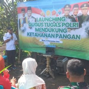 Polsek Kedungtuban Luncurkan Gugus Tugas Polri Dukung Ketahanan Pangan