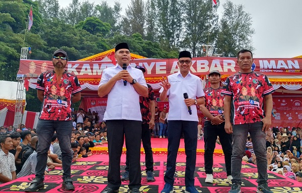 Puluhan Ribu Pendukung hadiri Kampanye Akbar Paslon IMAN 04 di Aceh Selatan