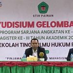 STIH Painan Gelar Yudisium Gelombang I, Kelas Khusus PWI Jaya Selesaikan Masa Perkuliahan