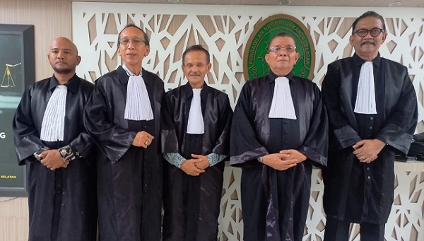 Sidang lanjutan Punov Michael Apituley, Penasehat Hukum minta Majelis Hakim berikan pertimbangan secara adil