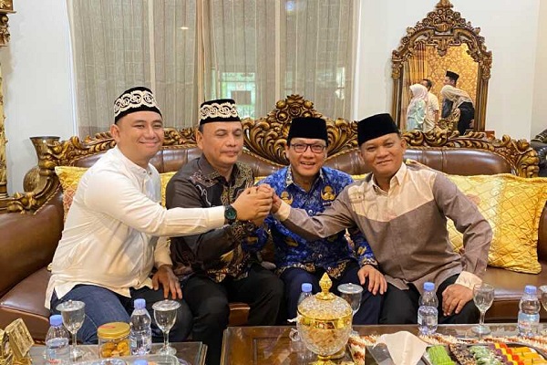 Silahturahmi Paslon Walikota, Wahdi ajak warga Metro Dukung Kepemimpinan Bambang-Rafieq