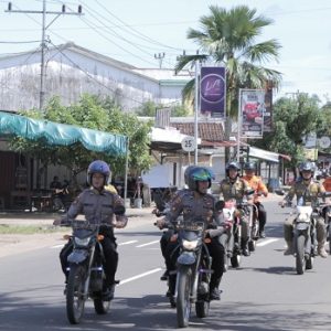 Sinergi Pilkada Kondusif, Polres Ketapang Gelar Patroli Gabungan Skala Besar