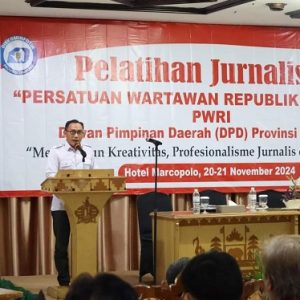 Tingkatkan Profesionalisme Jurnalis, PWRI Lampung Gelar Pelatihan Jurnalistik