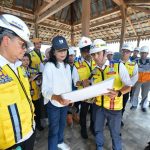Wamen Diana Tinjau Tol Semarang-Demak Terintegrasi Tanggul Laut dan Sistem Pengendali Banjir Rob Tambak Lorok