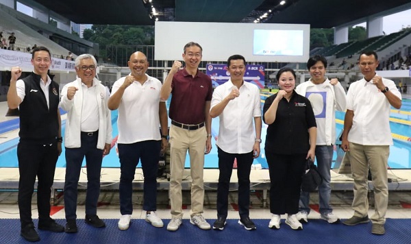Wamenpora Taufik Hidayat Terkesan Saat Buka Kejurnas Renang 6th IOAC 2024