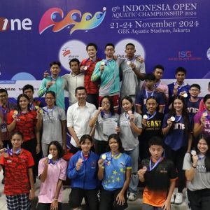 Wamenpora Taufik Hidayat Terkesan Saat Buka Kejurnas Renang 6th IOAC 2024