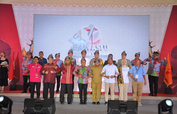 Wujud Komitmen, Pj. Gubernur Lampung Hadiri Deklarasi Kampanye Pilkada Damai 2024