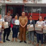 240 Warga Kecamatan Silaen Dapat Bantuan Magic Com dari Menteri ESDM