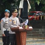 Apel Gelar Pasukan Ops Lilin Lodaya 2024 Polres Sukabumi Siap Amankan Nataru