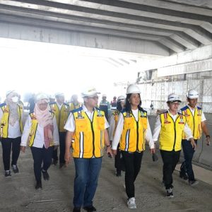 BBPJN Jateng – DIY Dampingi Wamen Diana Tinjau Underpass Joglo di Surakarta Tuntas Akhir Desember 2024