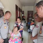 Bakti Sosial KKR Natal 2024, Polda Sumut berikan bantuan kepada warga