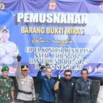 DPRD Apresiasi Polres Sukabumi Musnahkan Ribuan Botol Miras Jelang Nataru