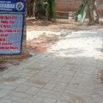 Gunakan Anggaran Dana Desa Tahun 2024, Pemdes Curug Badak Bangun Jalan Paving Blok