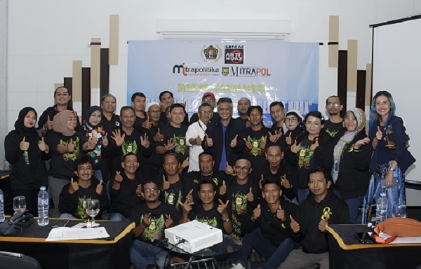 Hadiri HUT Ke-8 Mitrapol dan HUT Ke-1 Mitrapolitika, Kabag Mitra Biro Penmas Divhumas Polri Bantu Divisi Humas Polri