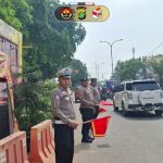 Jaga keamanan dan kenyamanan, Polres Metro Bekasi gelar giat Pos PAM Tahun Baru 2025