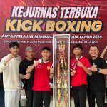 Kejurnas Terbuka Kick Boxing 2024, Asep Cahyana WBP Lapas Pemuda Kelas IIA Tangerang Raih Medali Perak dan Perunggu