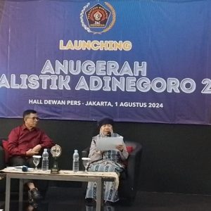 Ketum PWI Pusat, Hendry Ch Bangun Apresiasi Peserta Anugerah Jurnalistik Adinegoro 2024