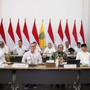 Sinkronisasi Pangan Prov Lampung, Menko Bidang Panagn Pimpin Rakor Pengendalian Program Swasembada Pangan Nasional